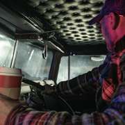 Truckers who drink more caffeine